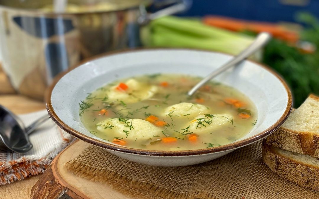 Selma’s Estonian dumpling soup (Klimbisupp)