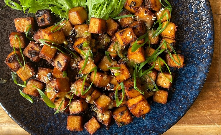 Bangin’ marinated tofu